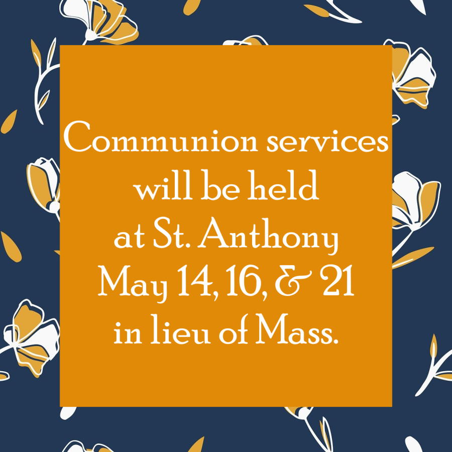 Communion Services during May